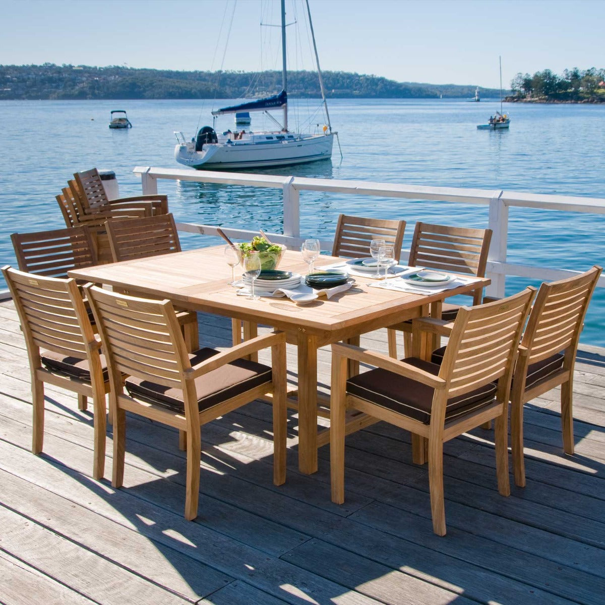 Plantation Outdoor Stacking Armchair