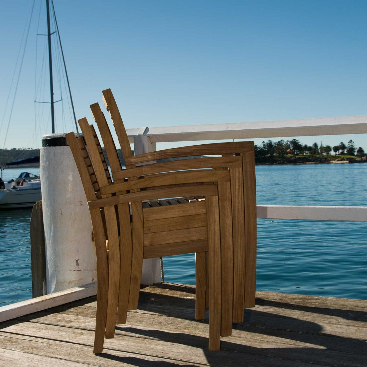 Plantation Outdoor Stacking Armchair