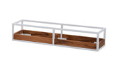 Planter Alu Block White 100x25