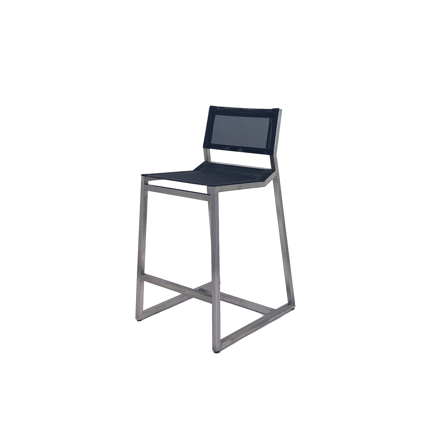 Salma Sail SS Bar Chair Black