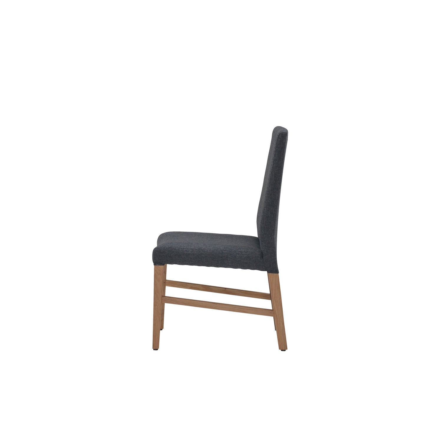 Stena Dining Chair - Oak / Karl Dark Grey