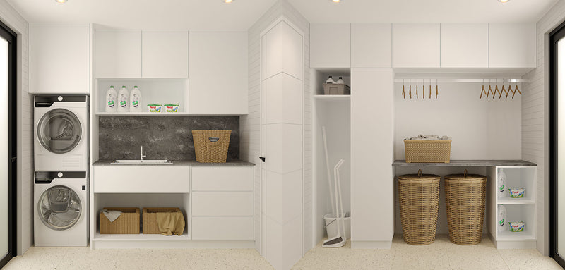 A Well-Planned Custom Laundry Renovation