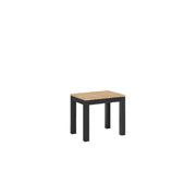 Tandem Alu Dining Stool Black Sand