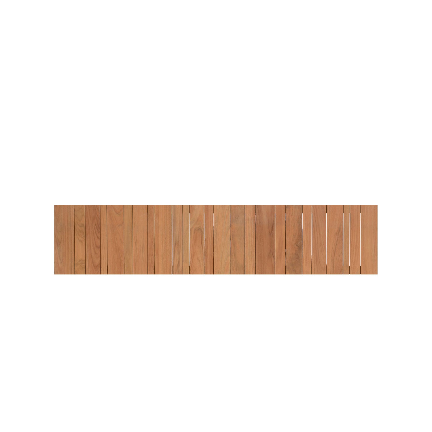 Tandem SS Backless Bench - L190 - 4 Seater