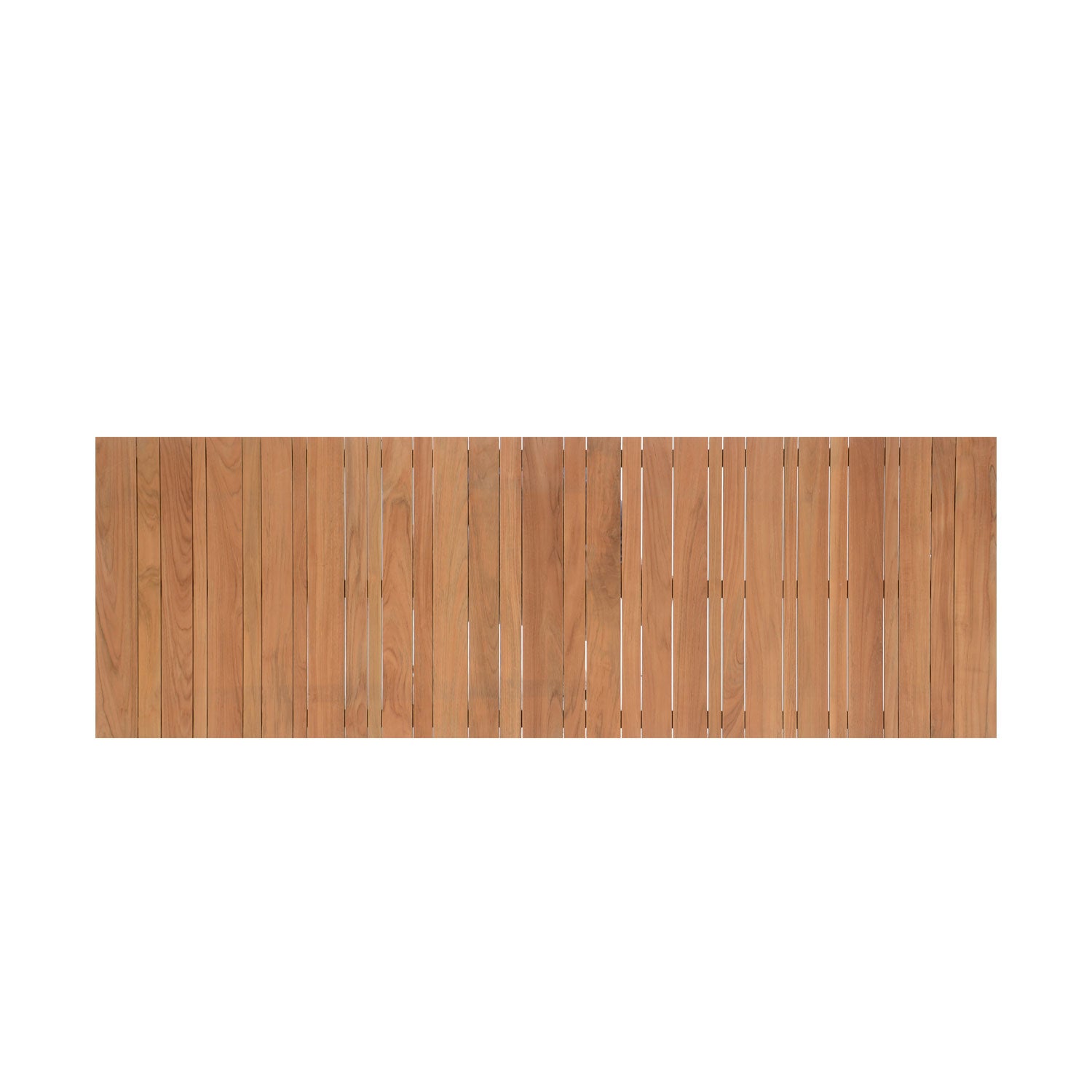 Tandem Alu Outdoor Table White - Narrow Width - L210 x W70 (8 Seater)