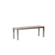 Tandem SS Backless Bench - L130 - 2 Seater