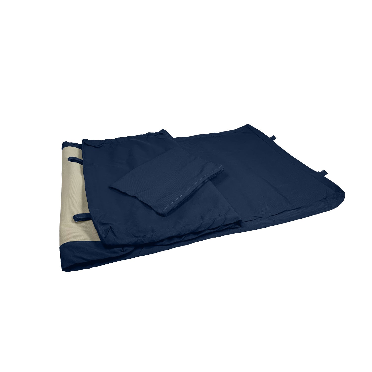 Tapa Sun Lounger Cushion Cover Replacement - Sunbrella Navy