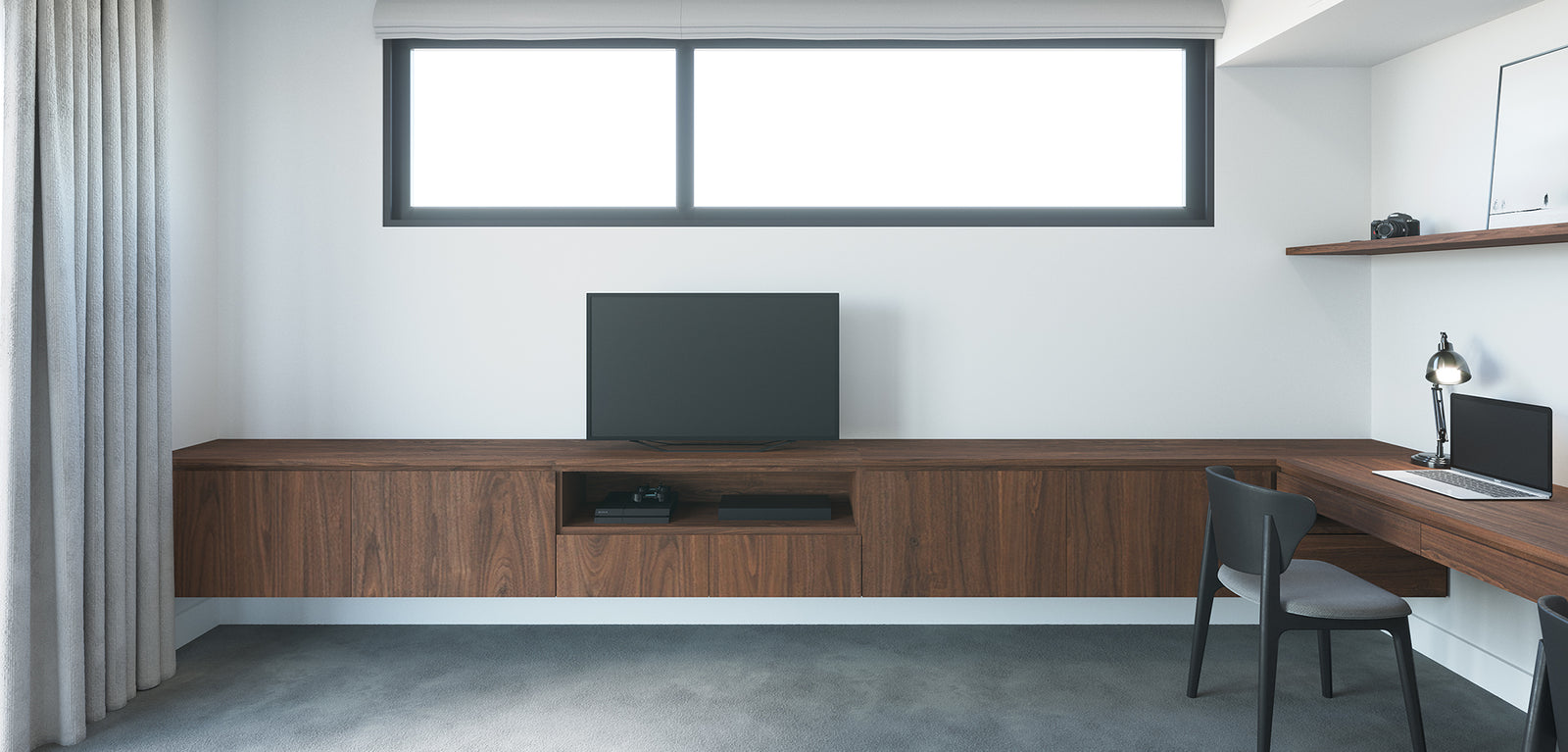 Bespoke Study and Media Room