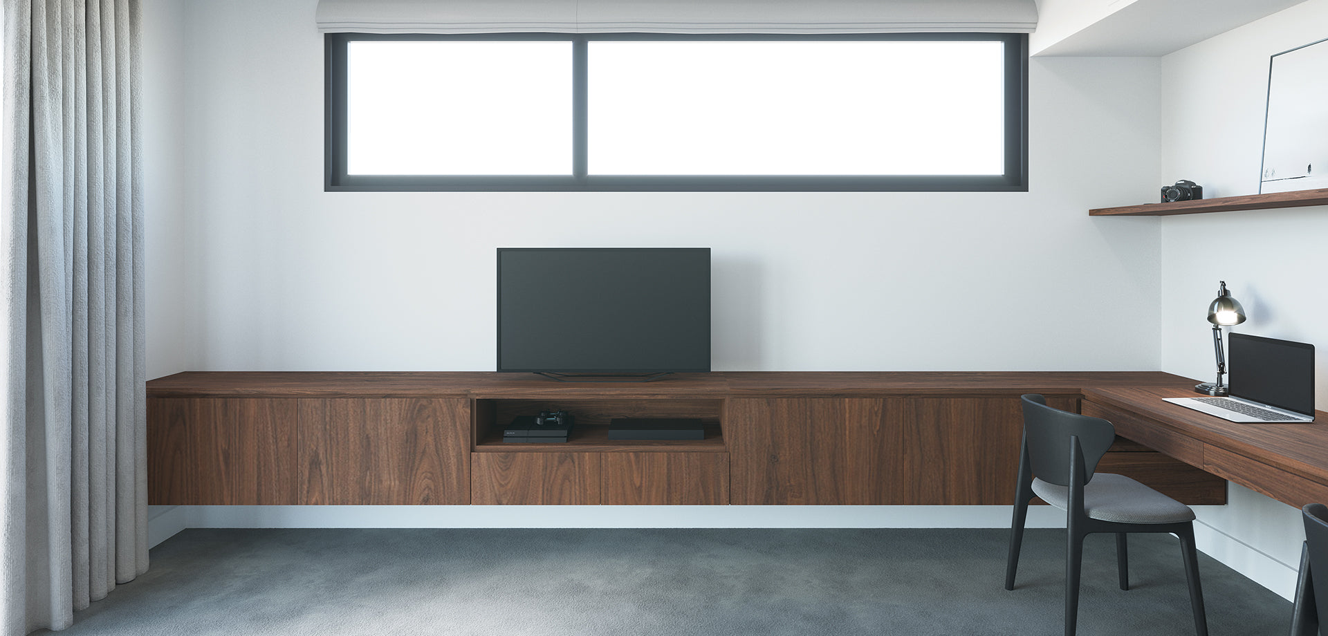 Bespoke Study and Media Room