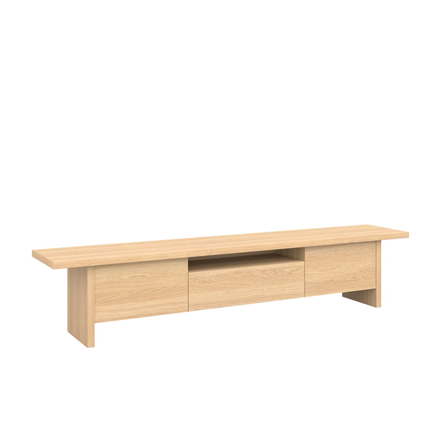 Zen TV Unit 240 Oak