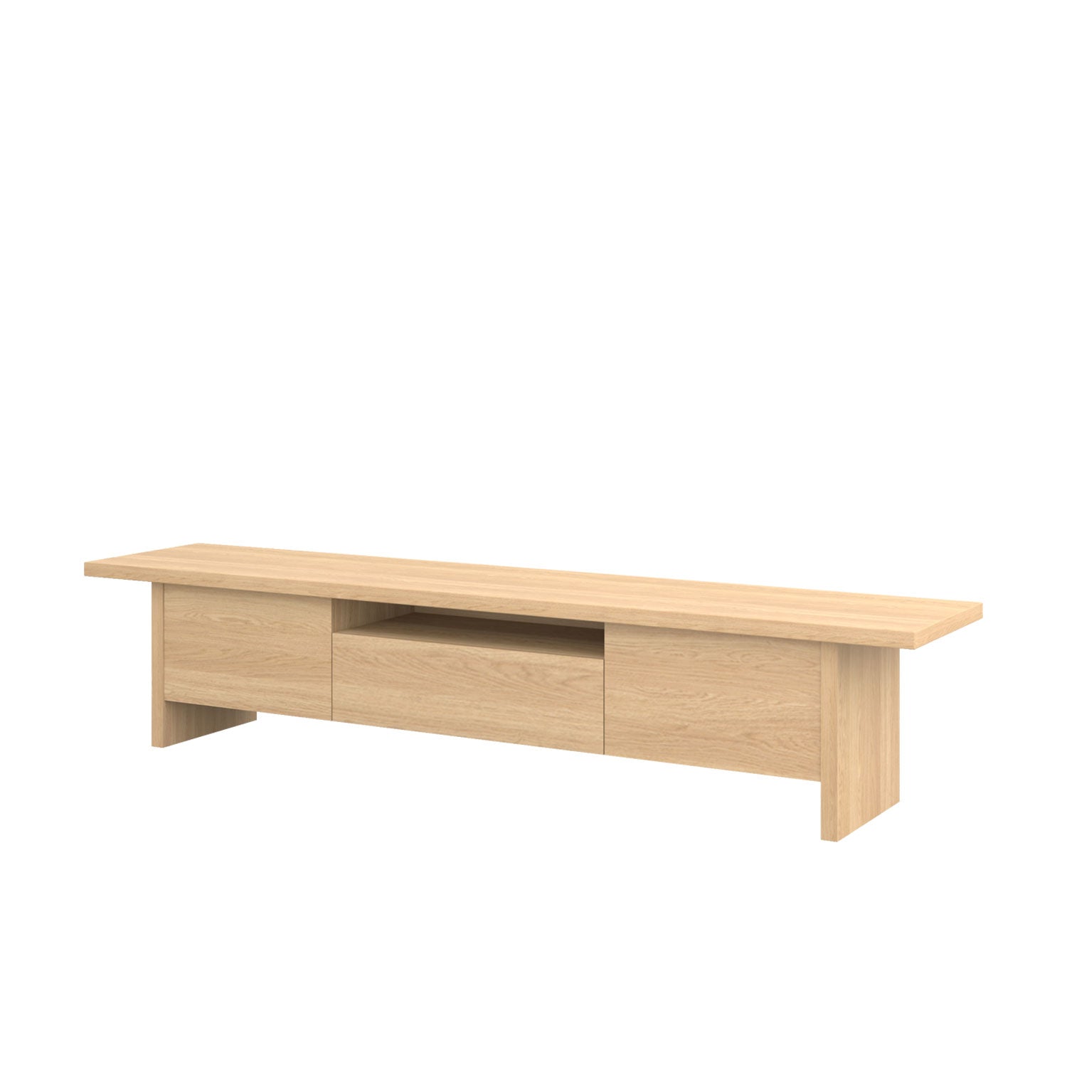 Zen TV Unit 240 Oak