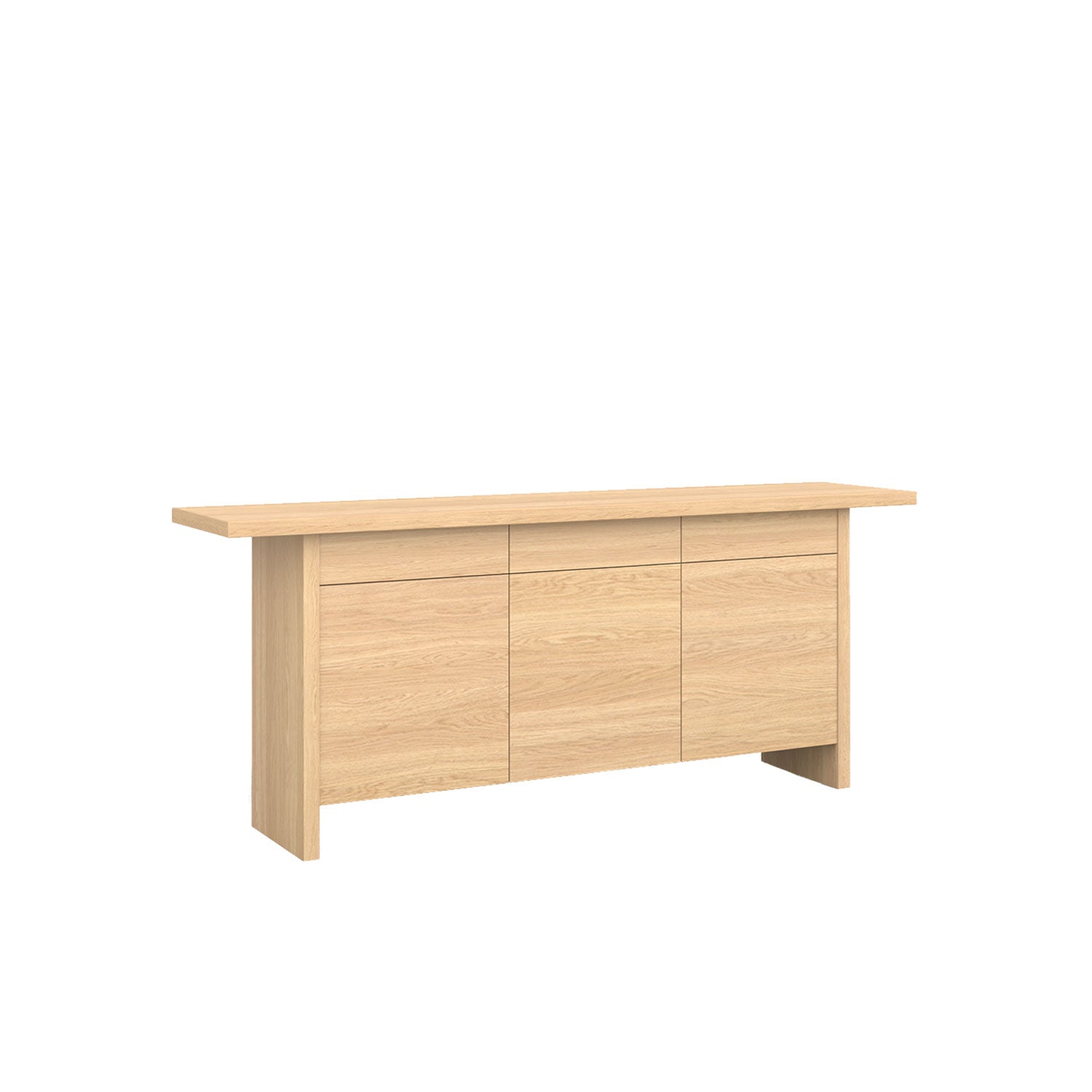 Zen Buffet 200 Oak - Oak Veneer