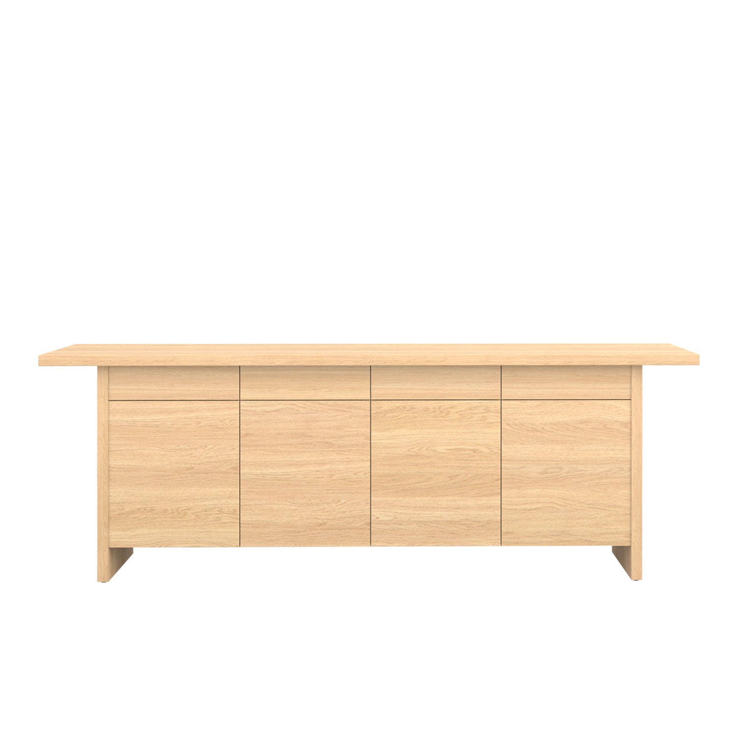 Zen Buffet 240 Oak - Oak Veneer